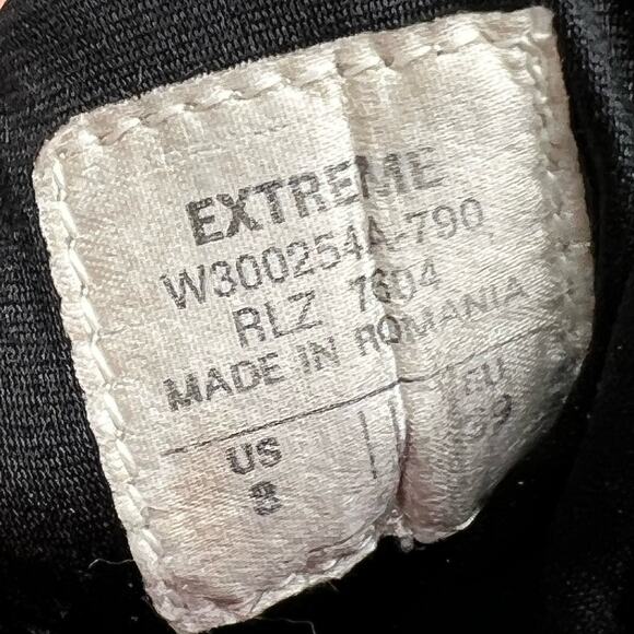 Ralph Lauren Polo Sport Boots Womens 8 Extreme Winter Vintage 90s Yellow Red - Picture 8 of 9